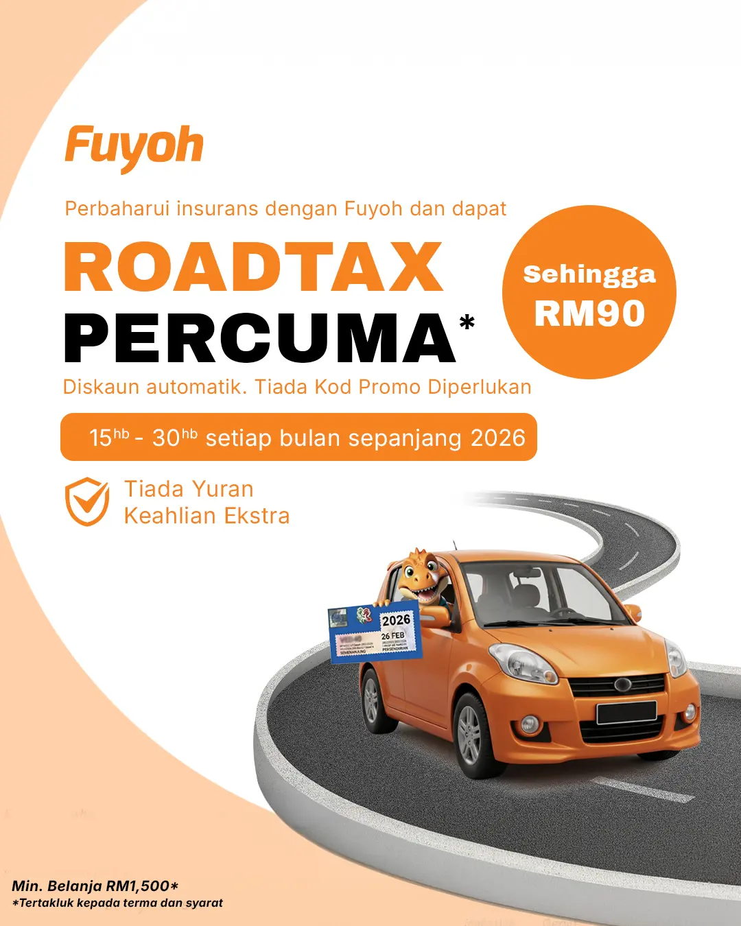 Roadtax Banner